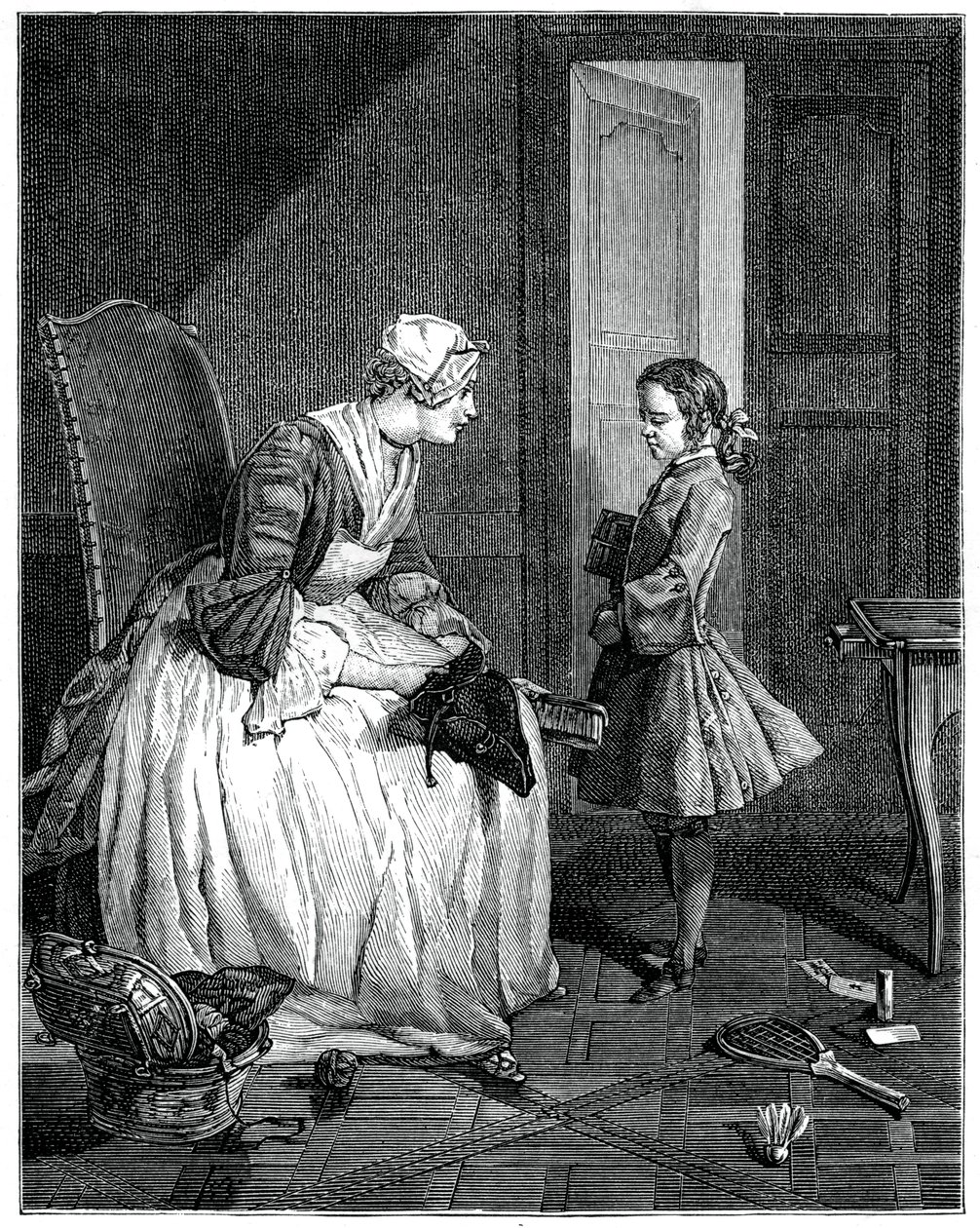 Kuvernööri, 1739 1885. tekijältä Francois Bernard Lepicie