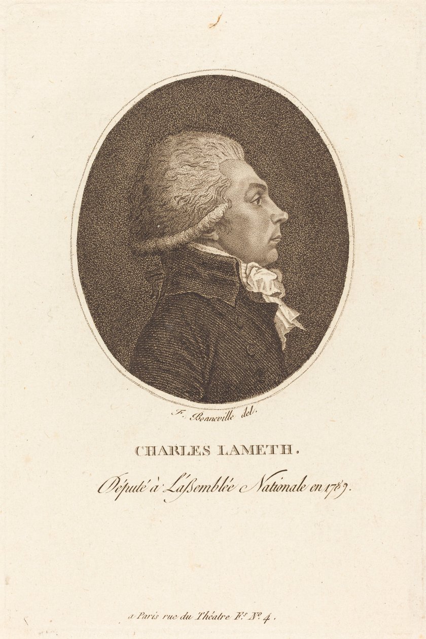 Charles Lameth tekijältä Francois Bonneville