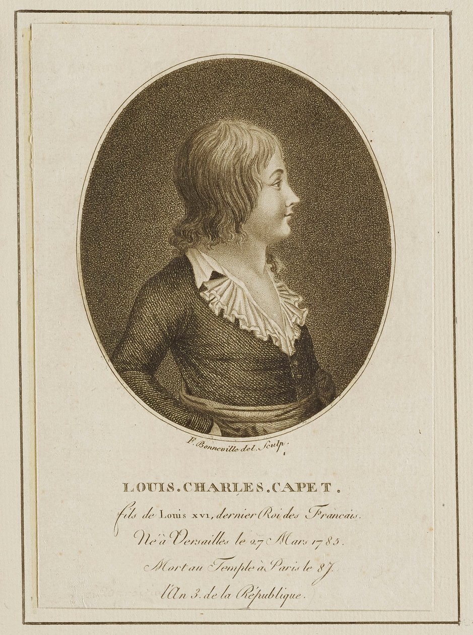 Louis Charles Capet tekijältä Francois Bonneville