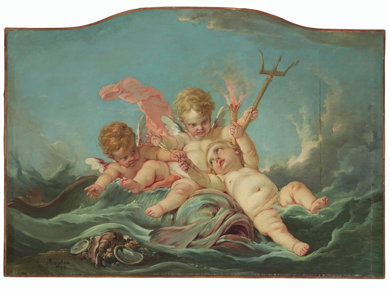 Veden allegoria tekijältä François Boucher