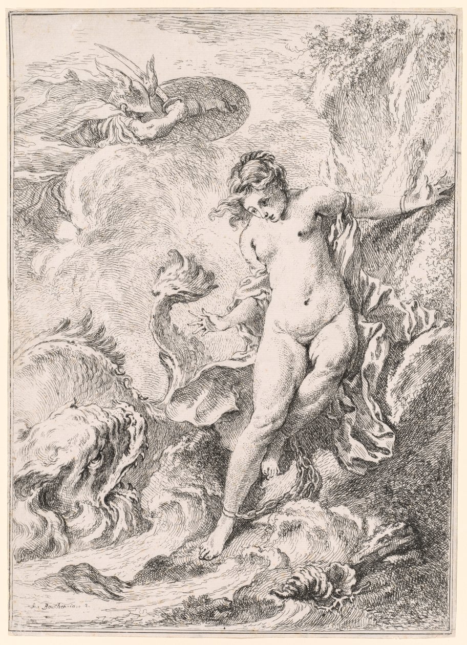 Andromeda (Andromeda) tekijältä François Boucher