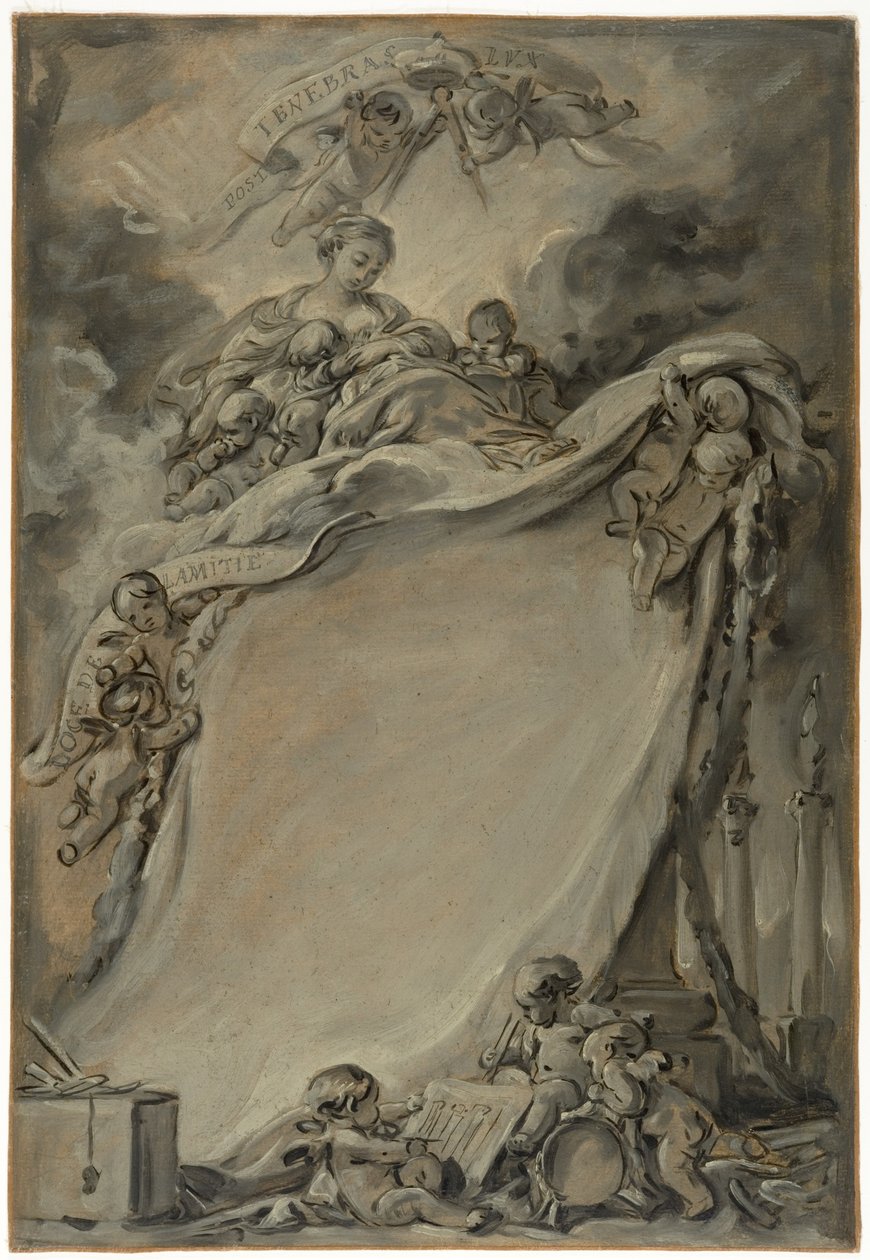 Bordeaux’n vapaamuurarien todistus tekijältä François Boucher