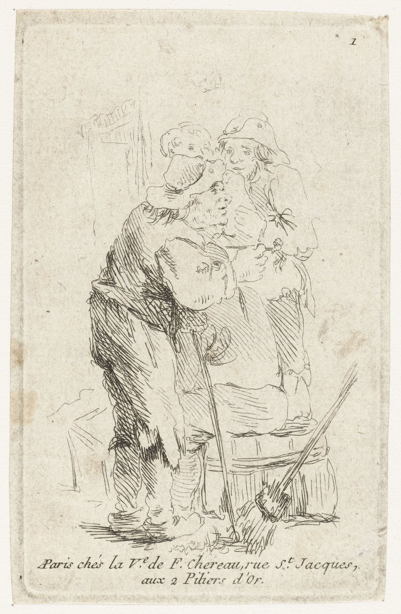 Kolme maanviljelijää tekijältä François Boucher