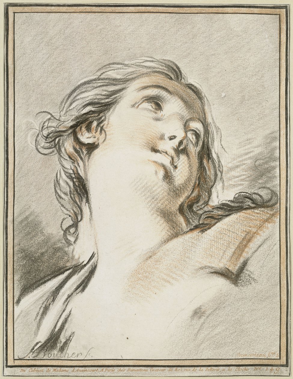 Naistenpää tekijältä François Boucher