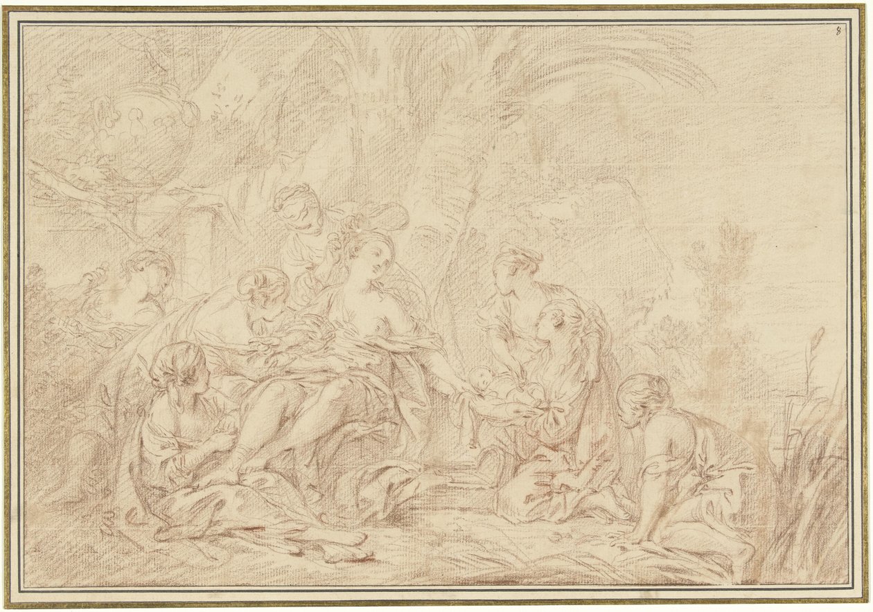 Mooseksen löytäminen tekijältä François Boucher