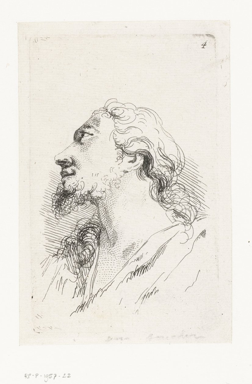 Kristuksen pää tekijältä François Boucher