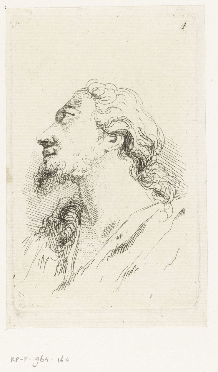 Kristuksen pää tekijältä François Boucher