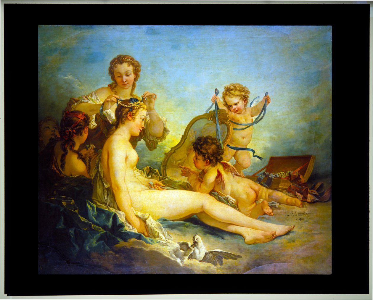 Venuksen käymälä tekijältä François Boucher