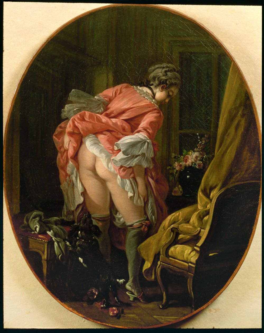 La jupe relevee - korotettu hame tekijältä François Boucher