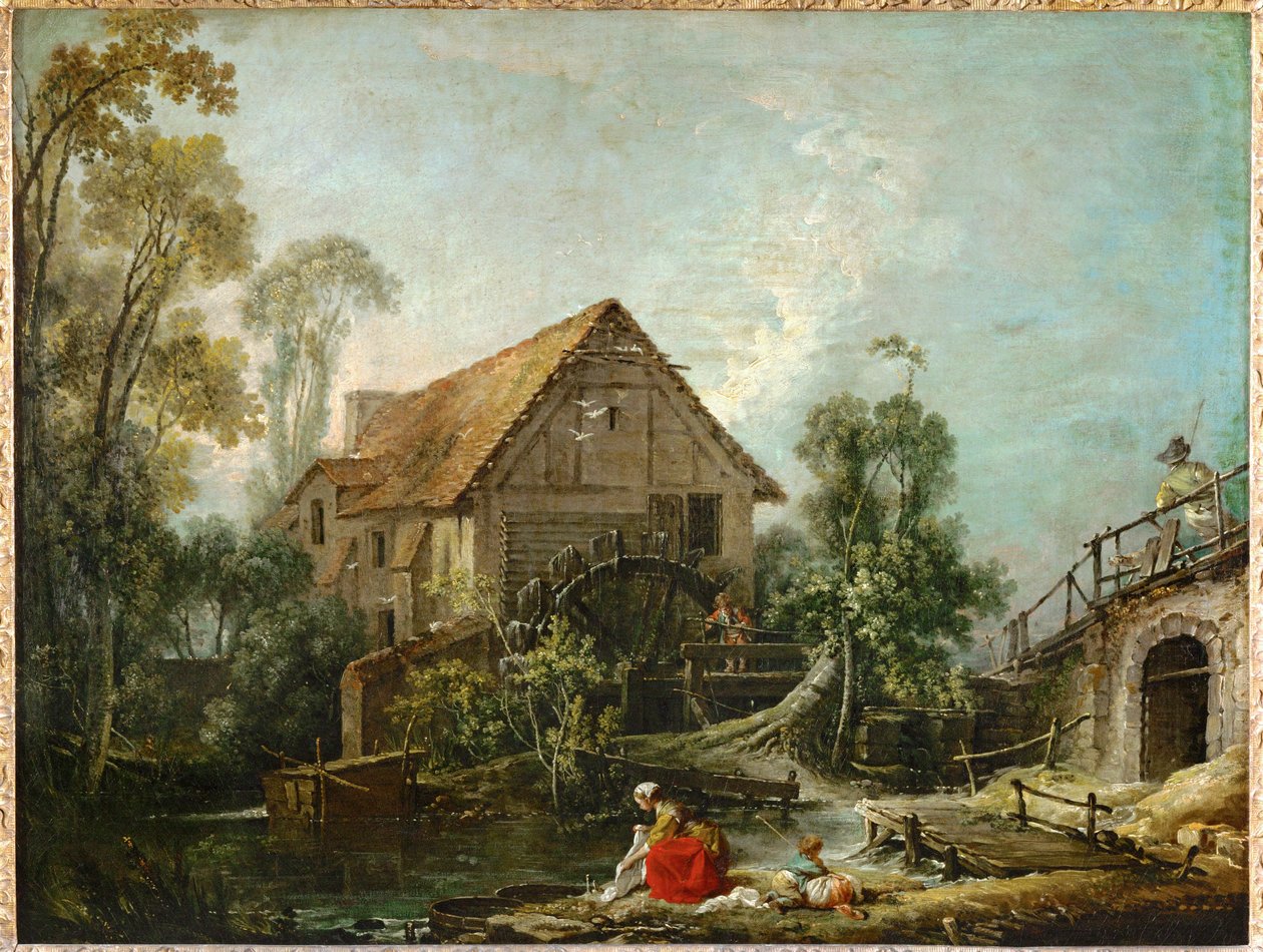Le moulin - mylly ... tekijältä François Boucher