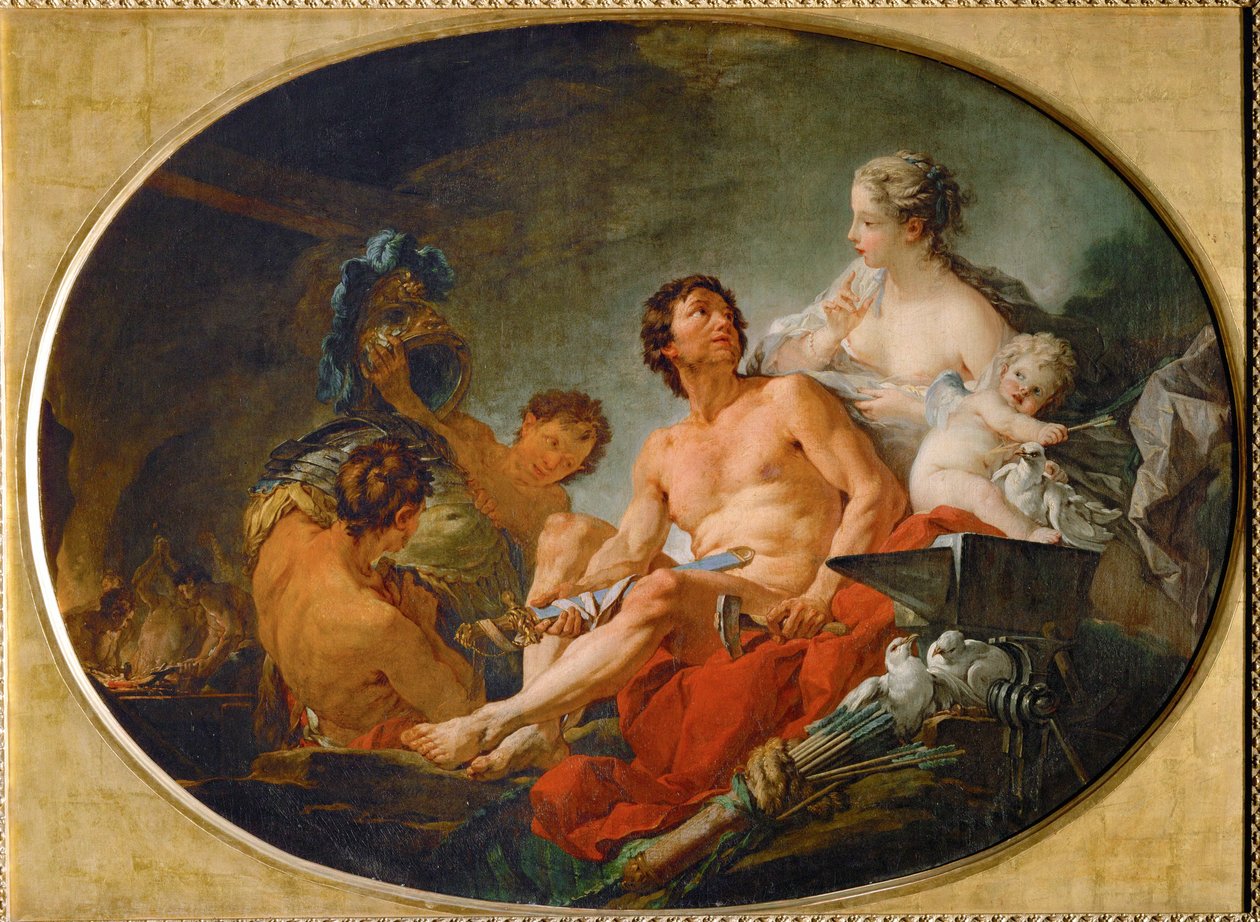 Les forges de Vulcain - Vulcanuksen takomo ... tekijältä François Boucher