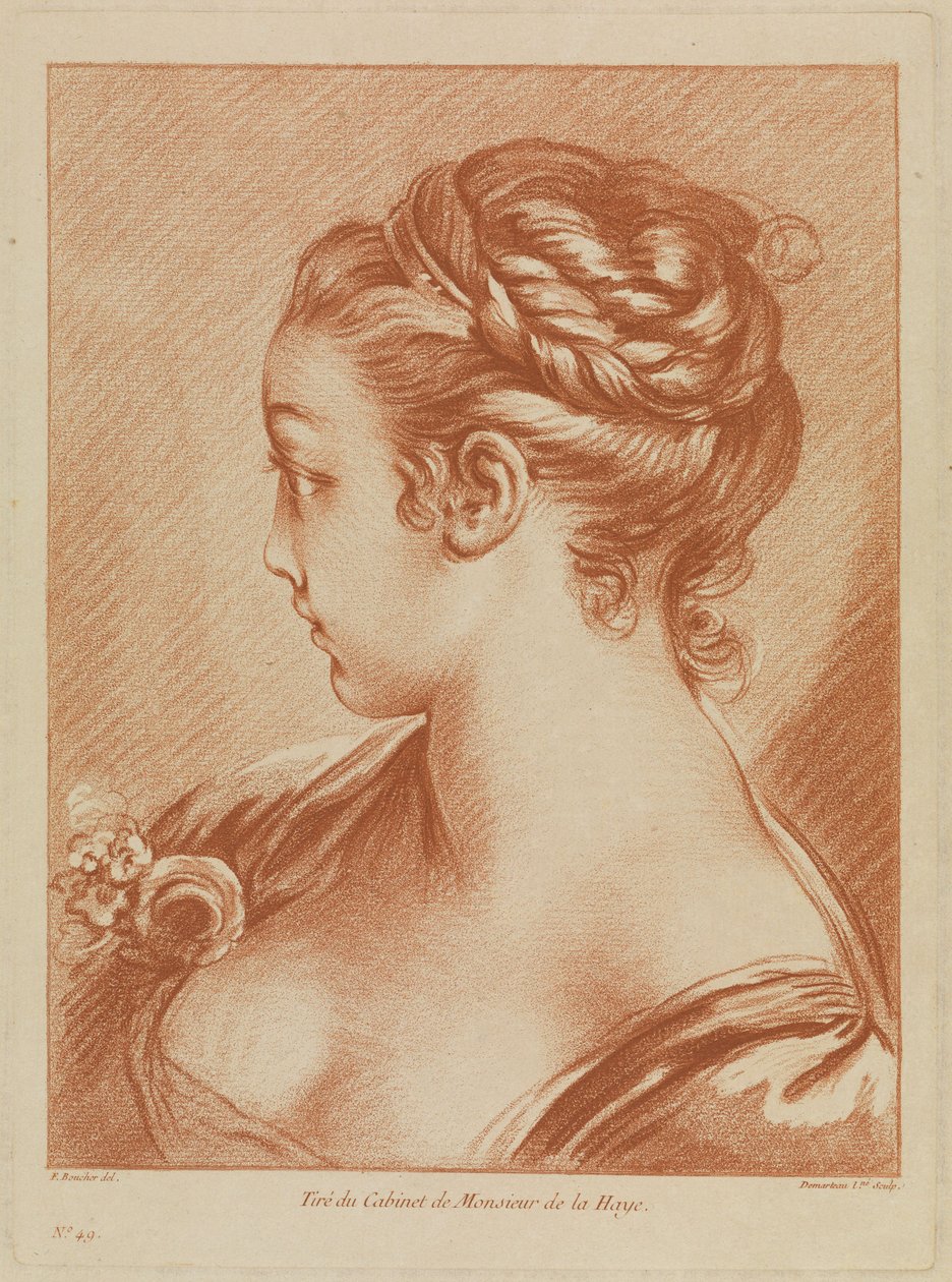 tyttöjen rintakuva tekijältä François Boucher