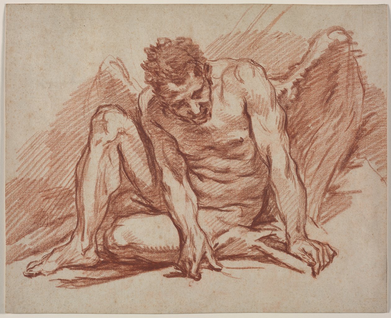 Miesten akatemia siivillä tekijältä François Boucher