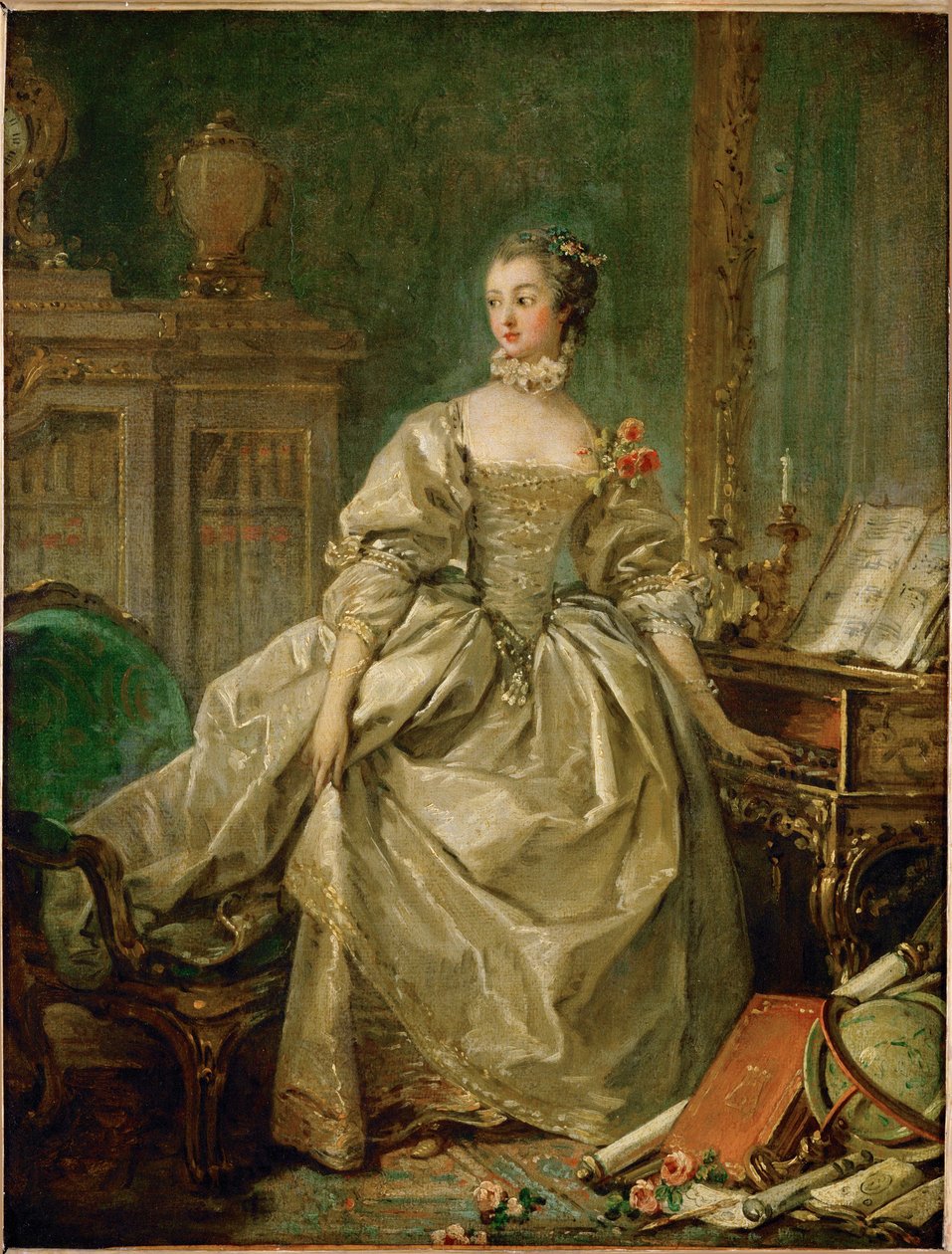 Mme. Pompadour ... tekijältä François Boucher