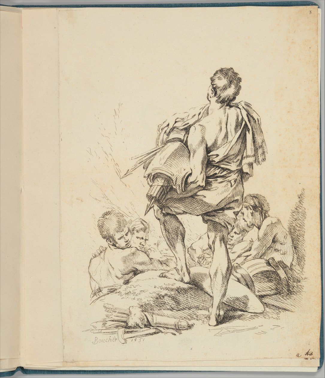 Uusi kirja, jossa on erilaisia kuvia tekijältä François Boucher