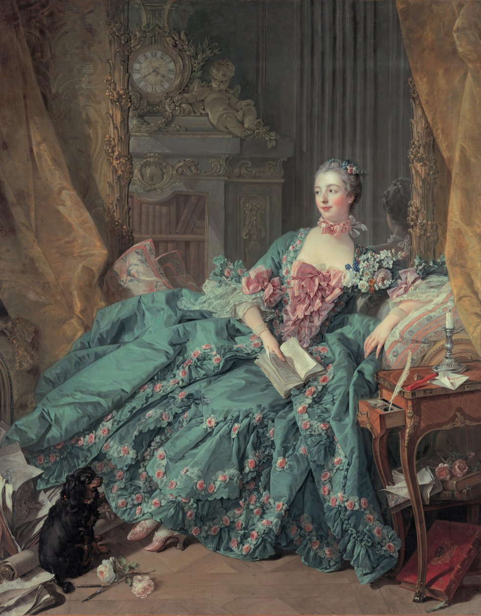 Madame de Pompadourin muotokuva tekijältä François Boucher