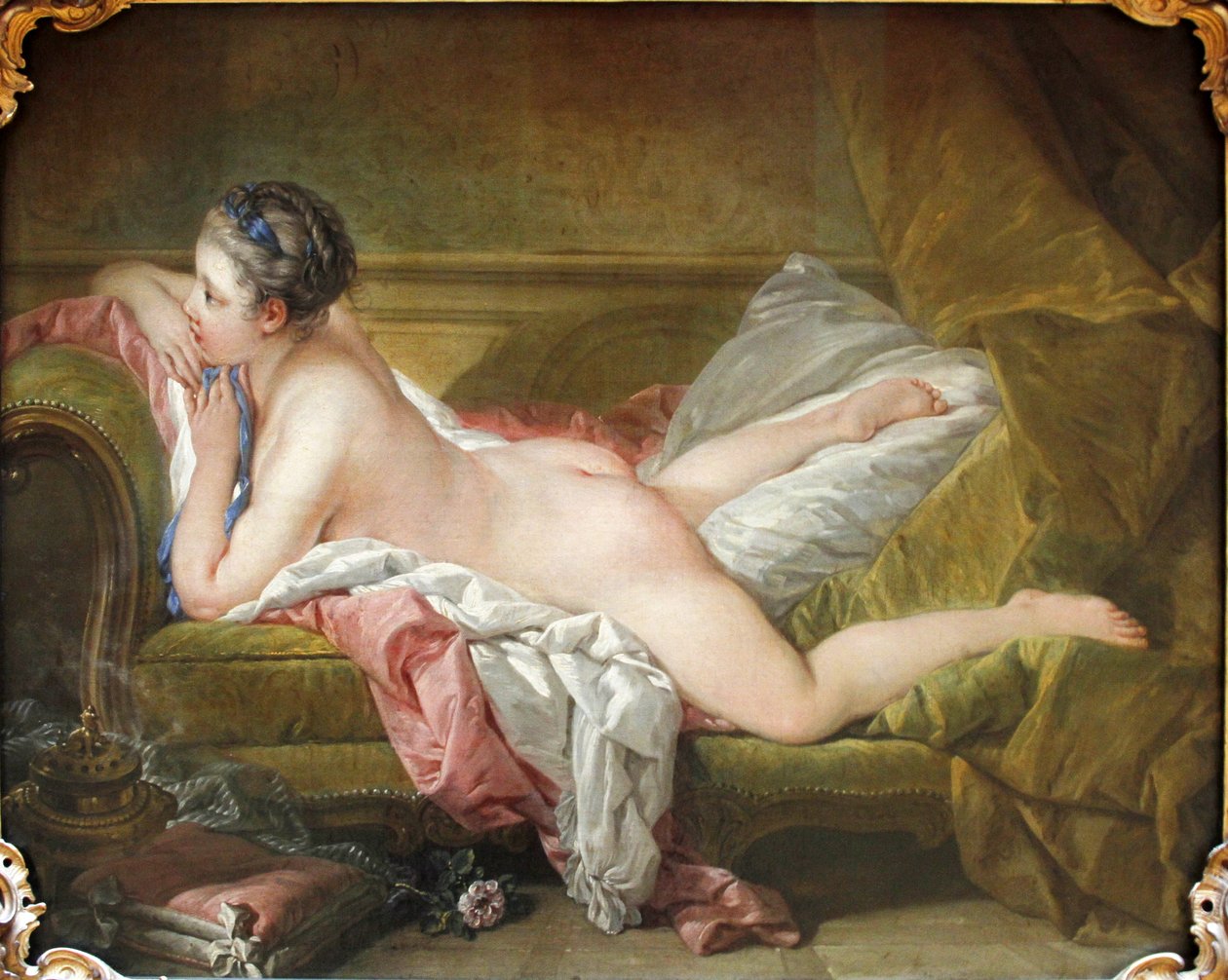 Makaava tyttö tekijältä François Boucher