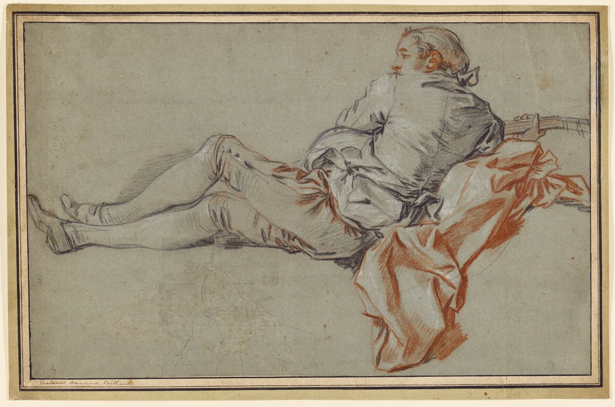 Makaava mieshahmo tekijältä François Boucher