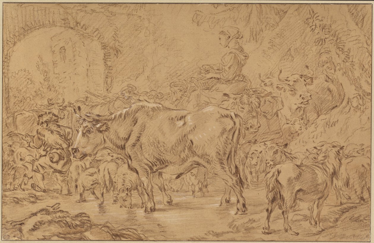 Paluu laumaan tekijältä François Boucher