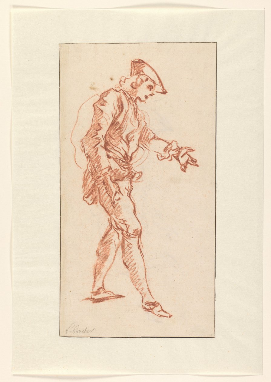 Seisova metsästäjä tekijältä François Boucher