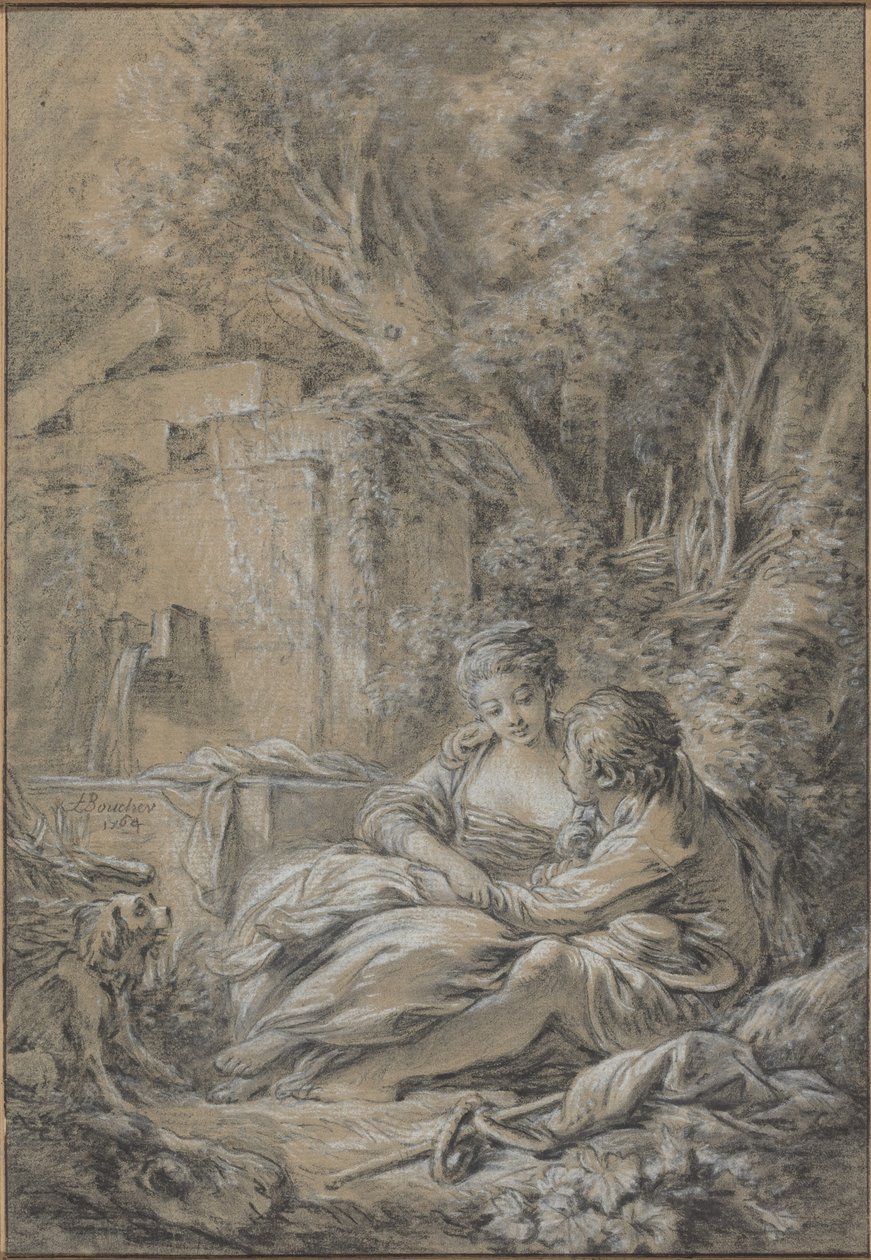 Kaksinkeskinen keskustelu tekijältä François Boucher