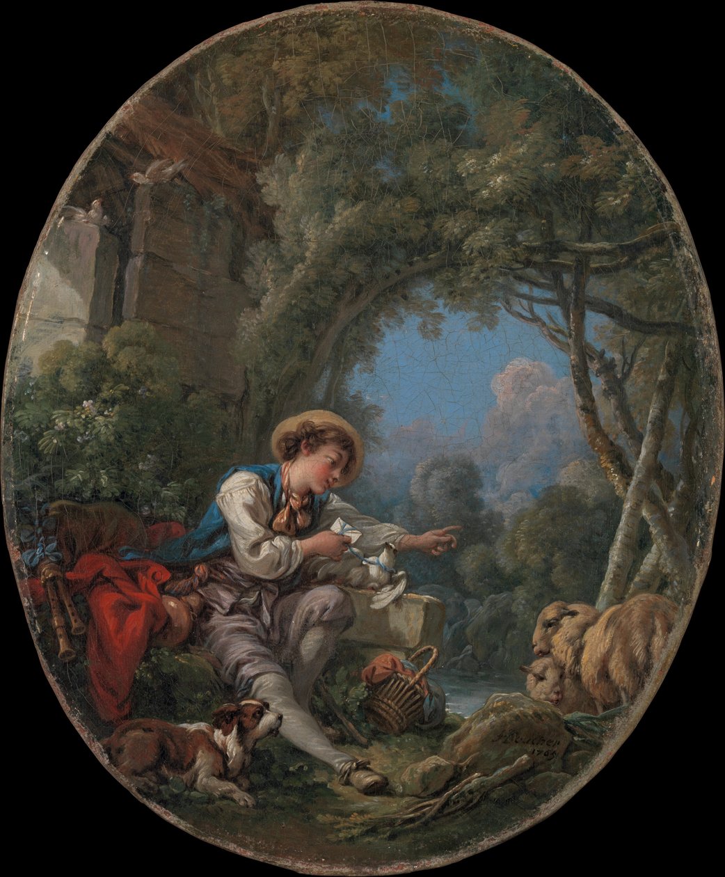 Sanansaattajan lähetys tekijältä François Boucher