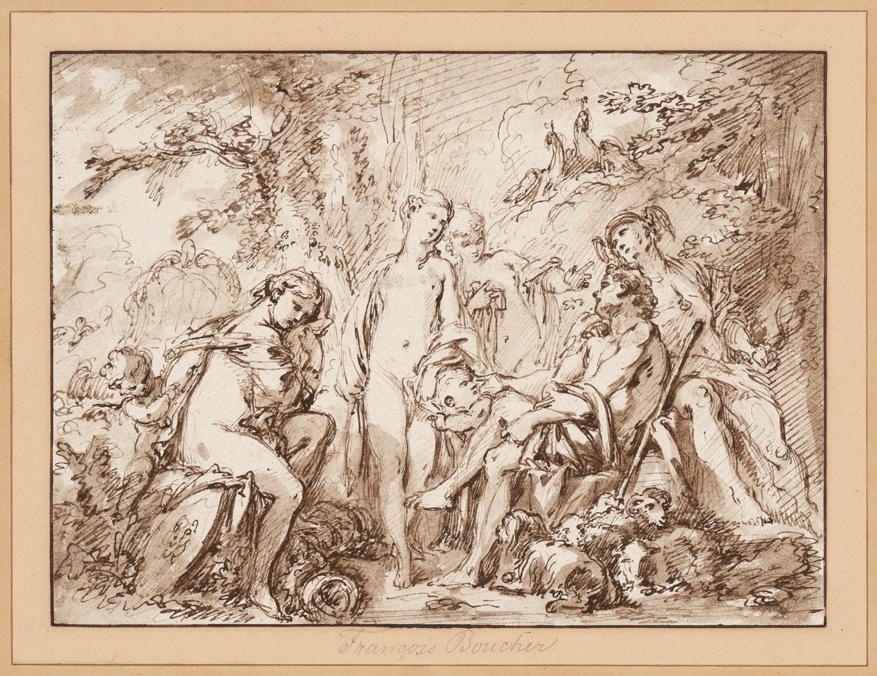 Pariisin tuomio tekijältä François Boucher