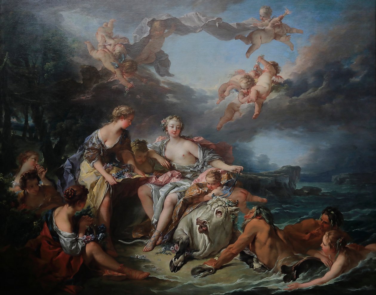 Europan raiskaus tekijältä François Boucher