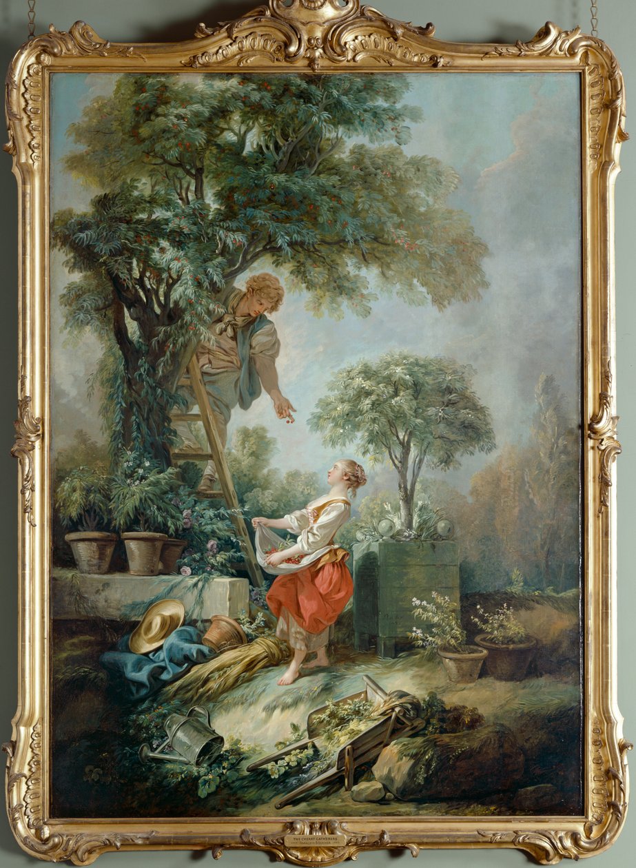 Kirsikankerääjät tekijältä François Boucher