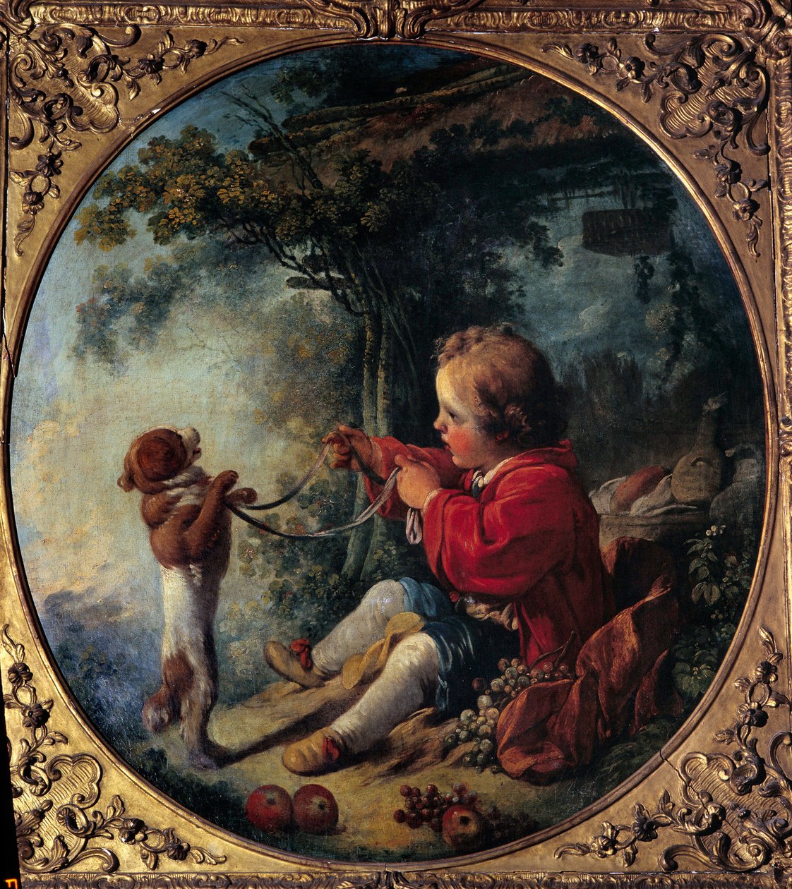 Tiedekoira François Boucherin (1703-1770) maalaus 1700-luvun Choletnin taide- ja historiamuseo tekijältä François Boucher