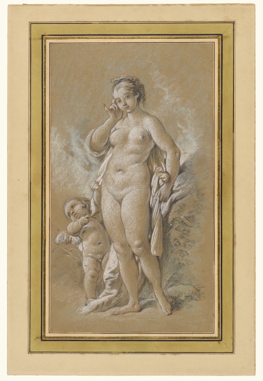 Venus ja Cupid tekijältä François Boucher