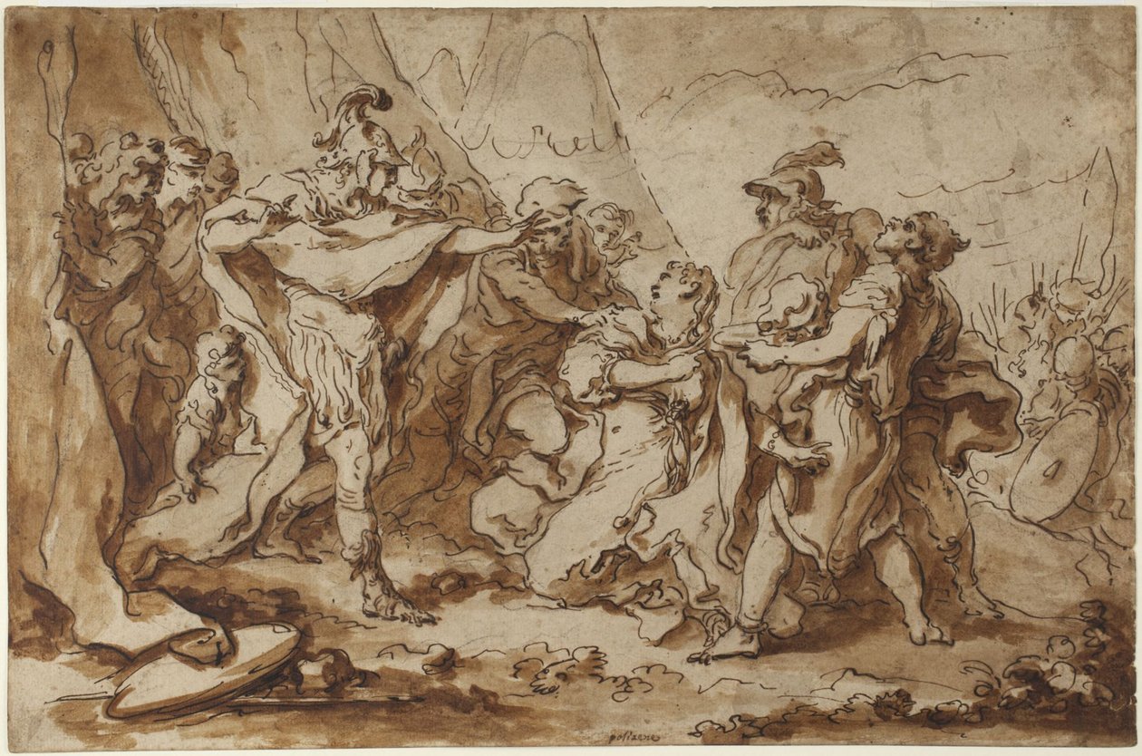 Naiset ja sotilaat tekijältä François Boucher