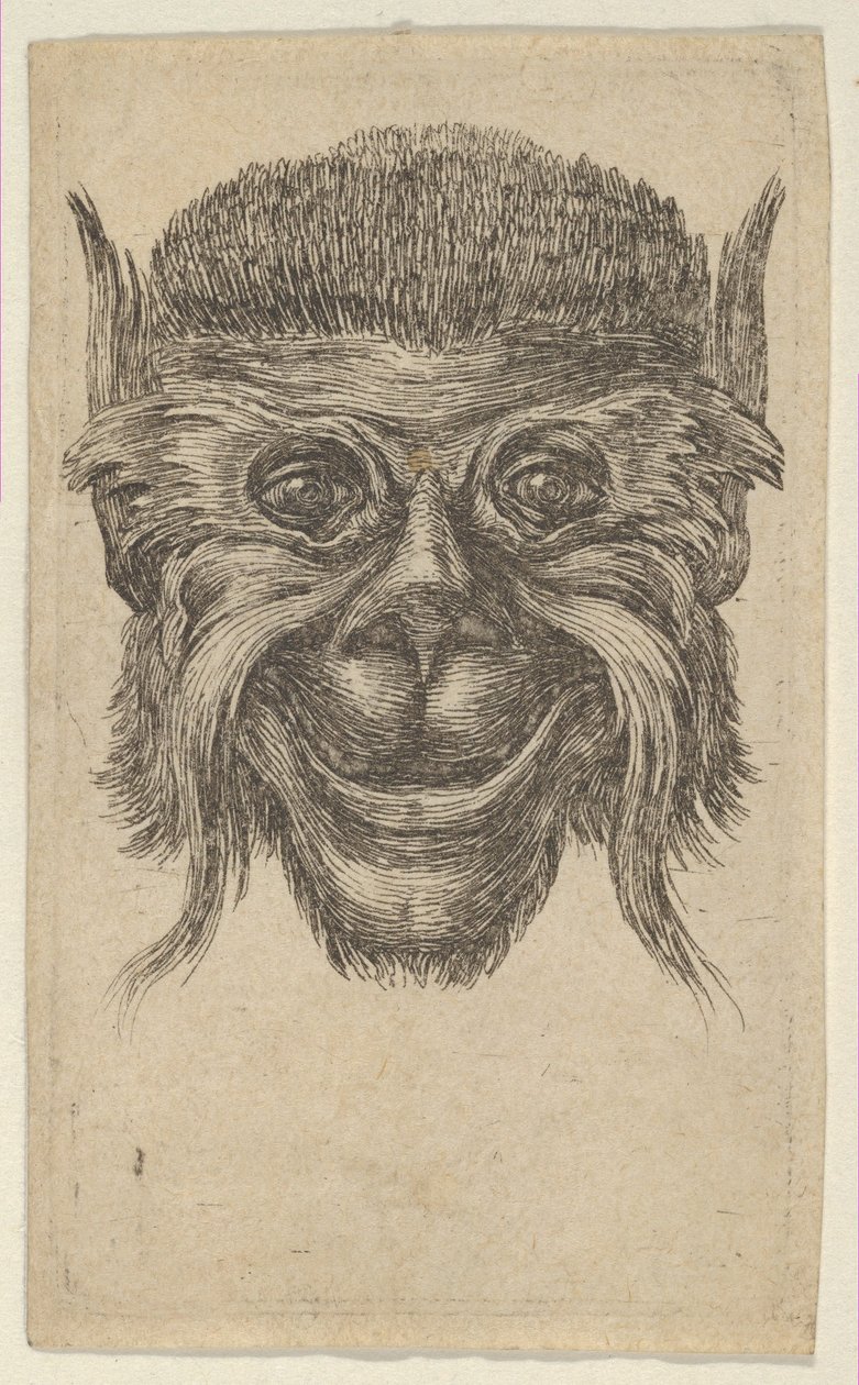 Monkey Mask, Divers Masquesilta, n. 1635-45. tekijältä Francois Chauveau