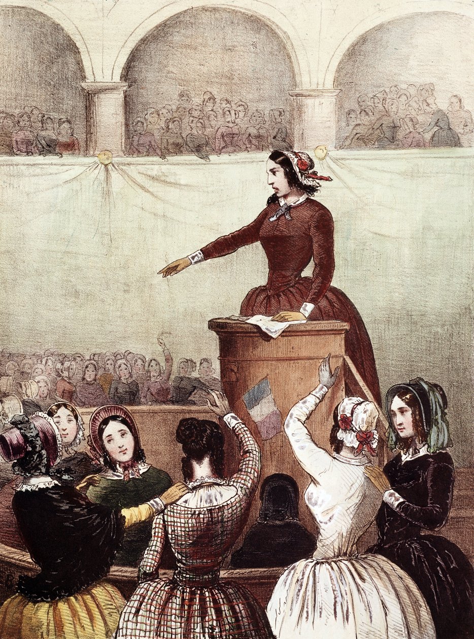 Naisten kerho - 1848 - Naisten kerho tekijältä Francois Desire Gosselin