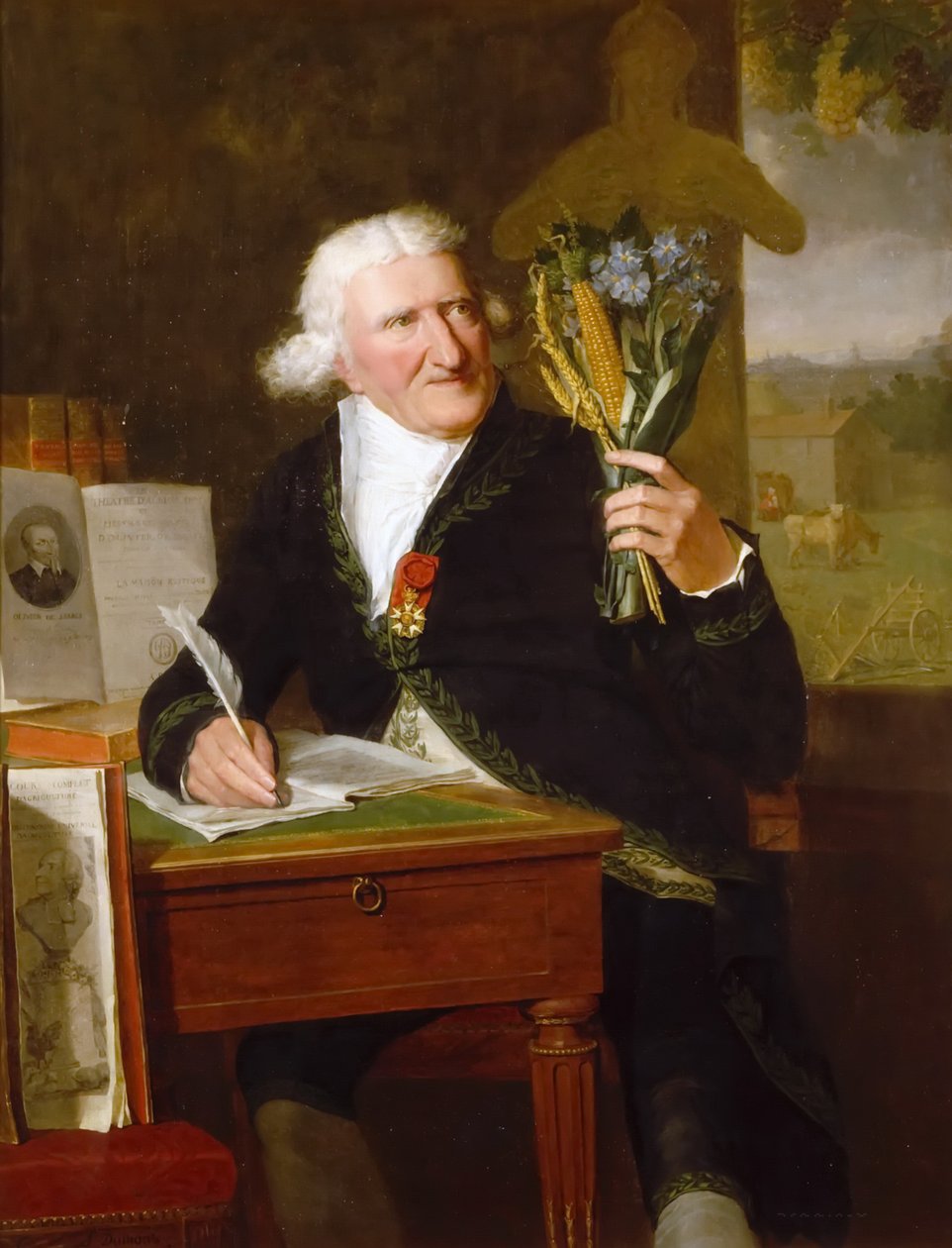 Antoine-Augustin Parmentierin muotokuva 1737-1813 tekijältä Francois Dumont