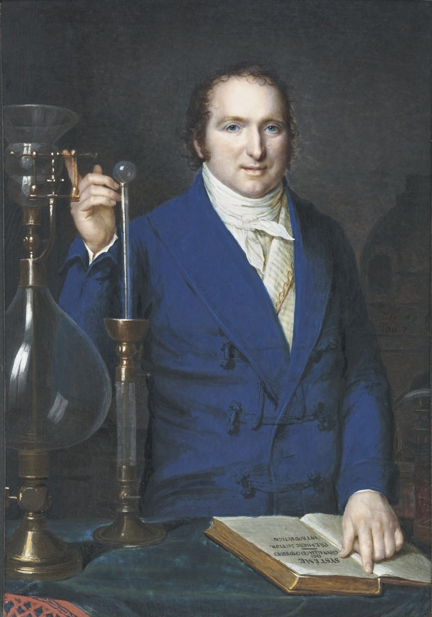 Antoine François Comte de Fourcroyn muotokuva 1755-1809 tekijältä Francois Dumont