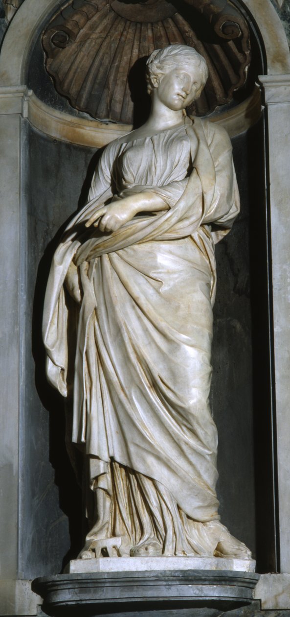 Pyhä Susanna, 1629 (marmori) tekijältä Francois Duquesnoy