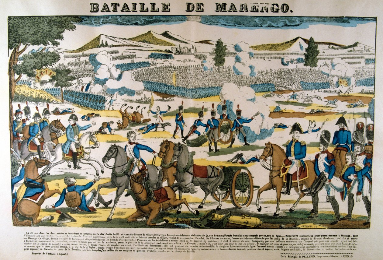 Marengon taistelu 13. kesäkuuta 1800 tekijältä Francois Georgin