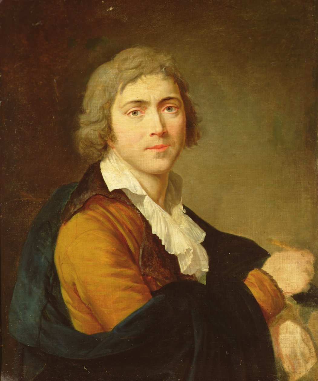 Omakuva (öljy kankaalle) tekijältä Francois Guillaume Menageot