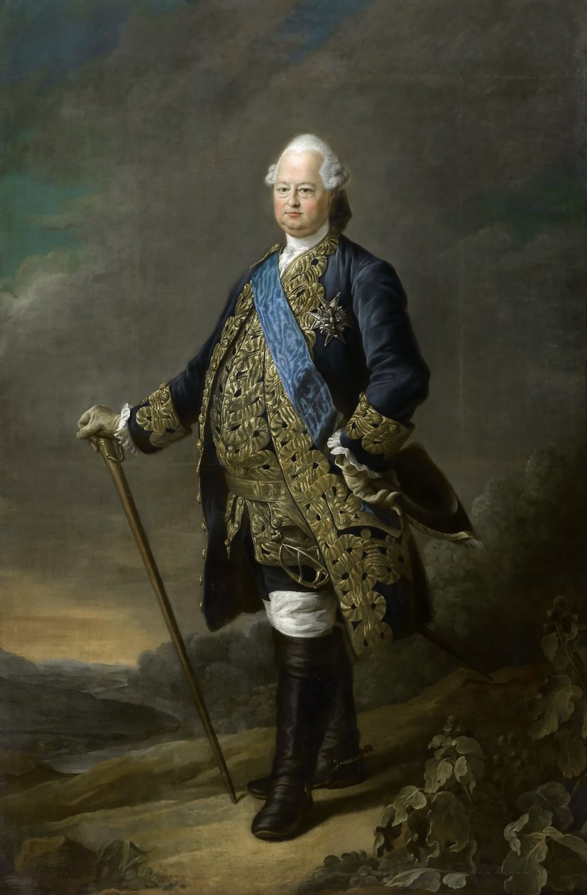 Louis de Bourbon-Condé, Clermontin kreivi tekijältä Francois Hubert Drouais