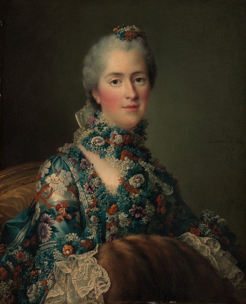 Madame Sophie Ranskasta 1734-1782, 1762. tekijältä Francois Hubert Drouais