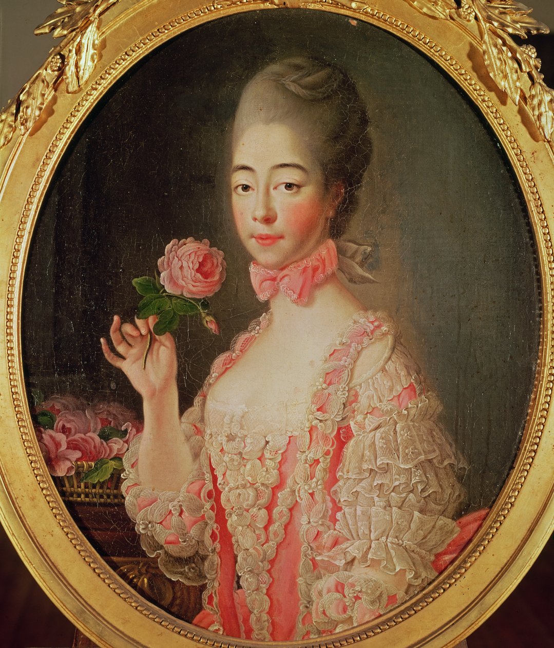 Marie-Josephine Louise de Savoie (1753-1810) Provencen kreivi tekijältä Francois Hubert Drouais