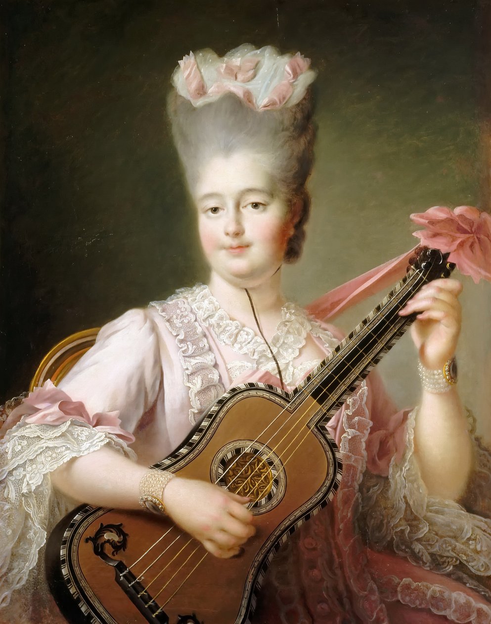 Marie Clotilde Ranskasta 1759-1802, Sardinian kuningatar tekijältä Francois Hubert Drouais