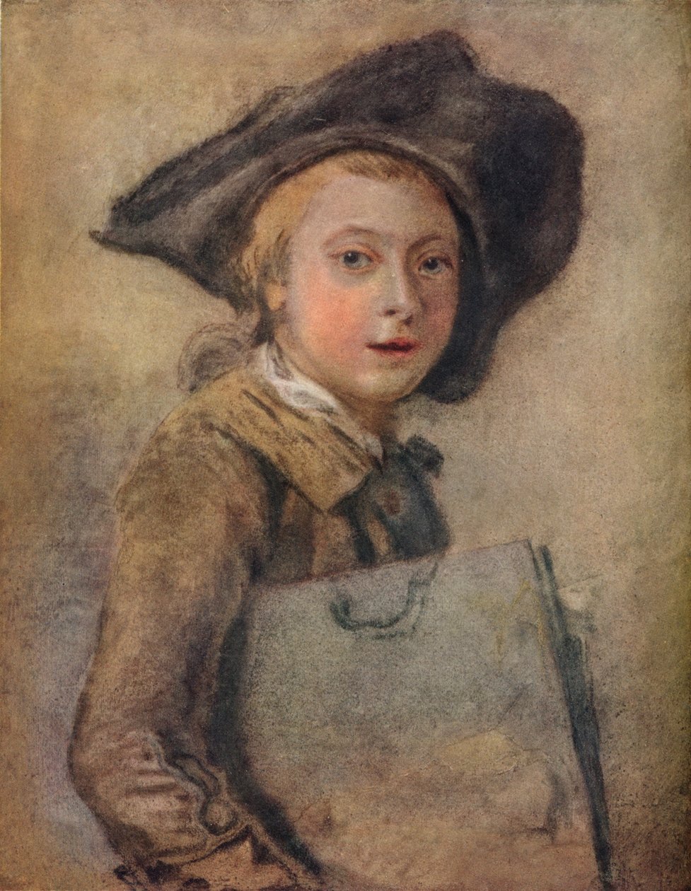 Taiteilijan muotokuva nuorena miehenä, 1916 tekijältä Francois Hubert Drouais