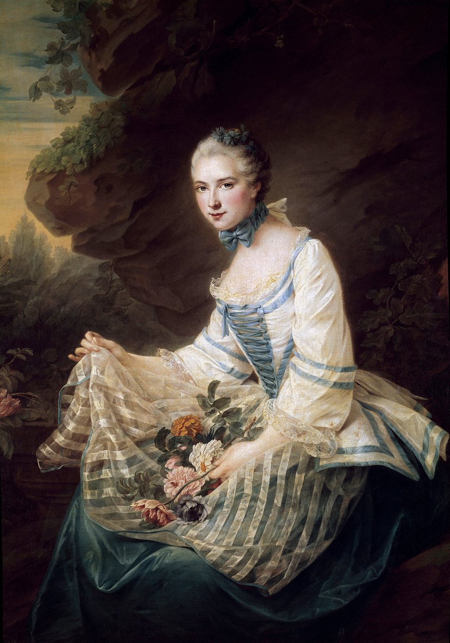Louise Elisabeth de Maille Karmanin muotokuva, Soranin markiisitar Francois Hubert Drouais