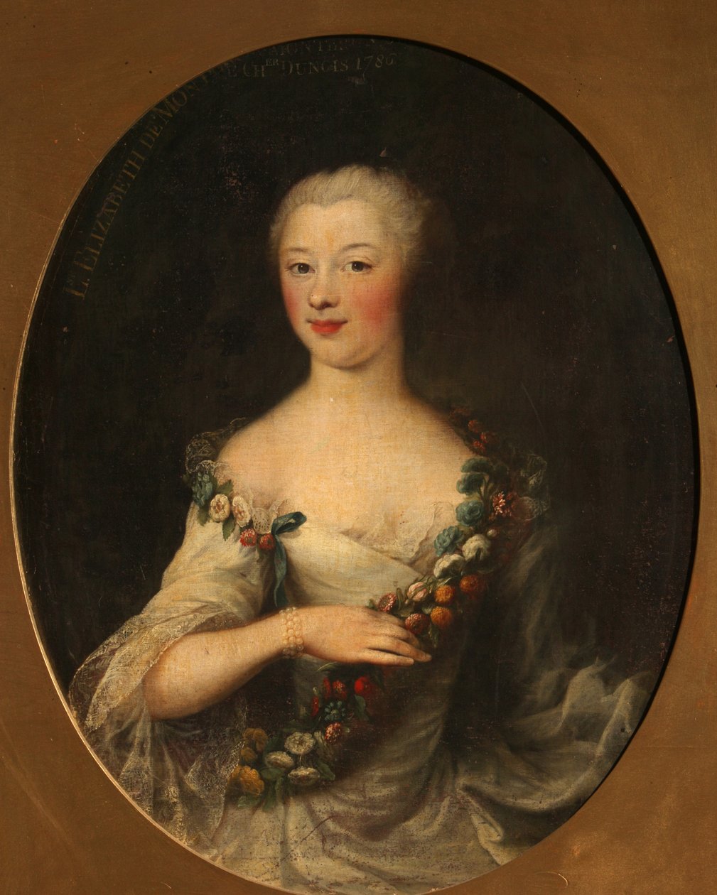 Naisen muotokuva, 1786 tekijältä Francois Hubert Drouais