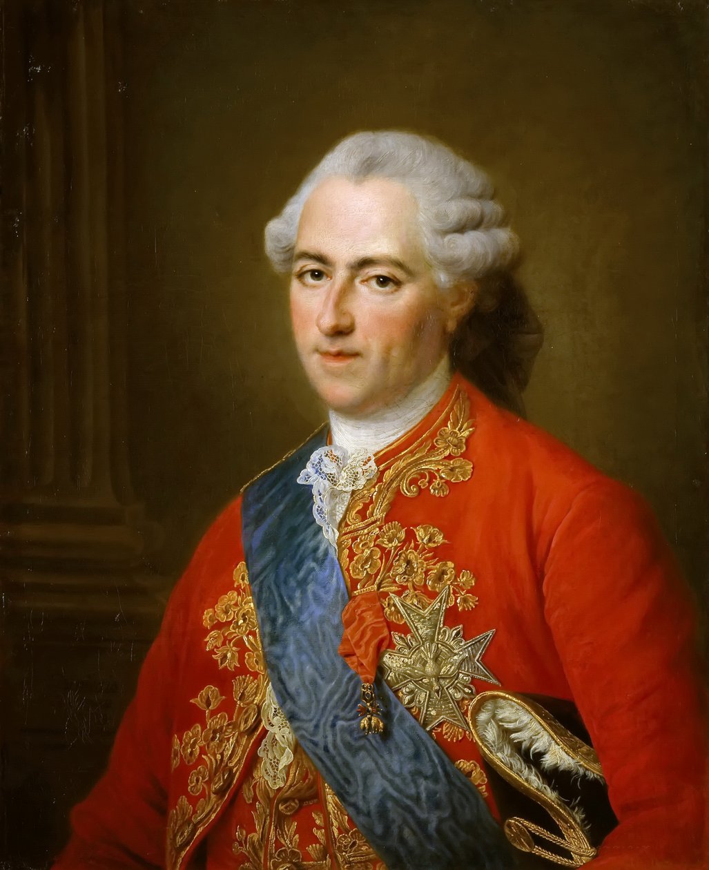 Kuningas Ludvig XV:n muotokuva 1710-1774 tekijältä Francois Hubert Drouais