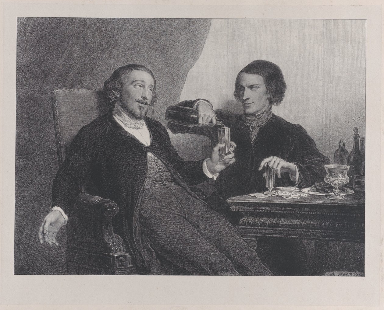 El vi, 1840. finlandès tekijältä Francois Joseph Aime de Lemud