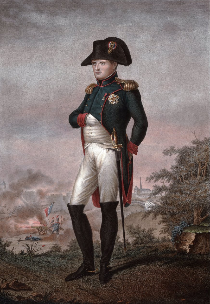 Napoleon 1. Ranskan Italian kuninkaan suurkeisari tekijältä Francois Joseph Baron (after) Bosio