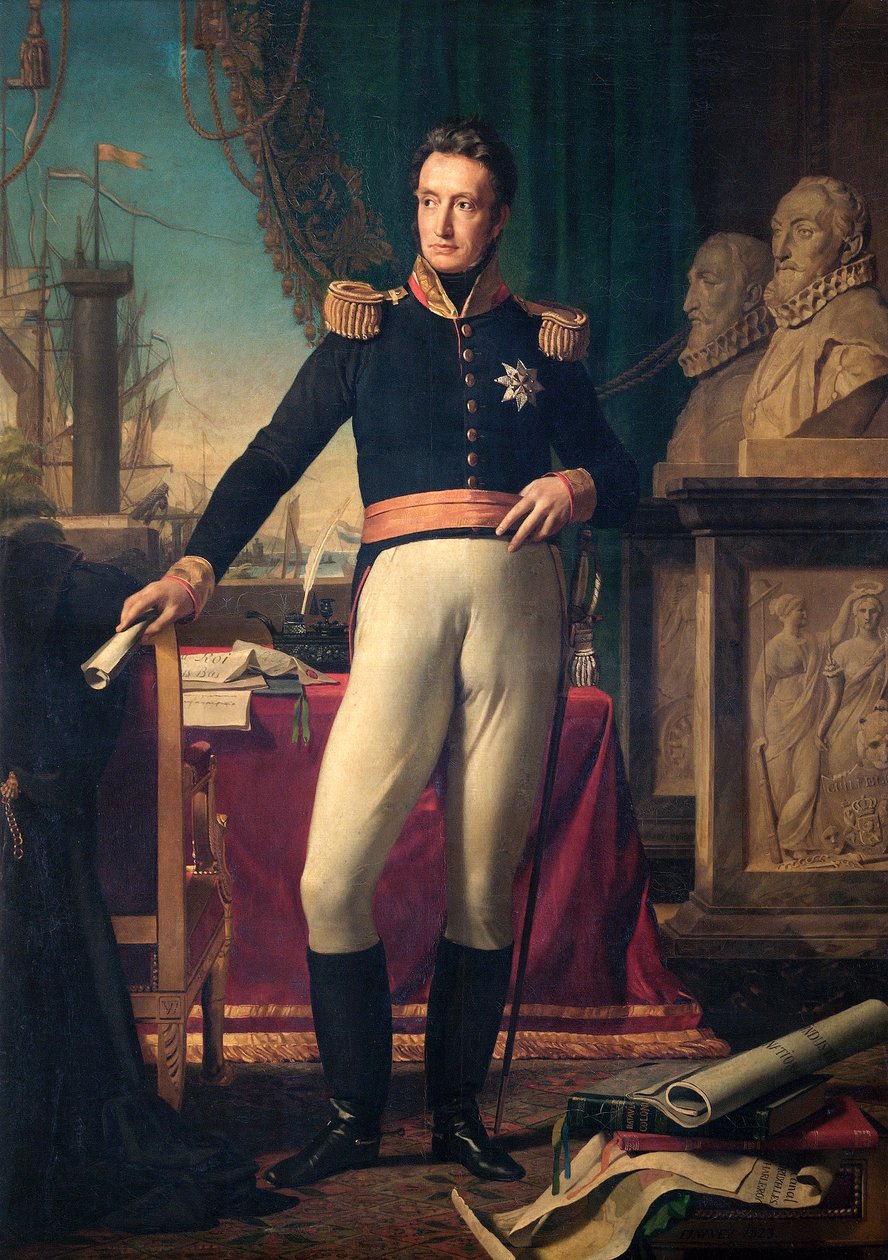 Guilherme I (óleo sobre tela) finlandês tekijältä François Joseph Navez